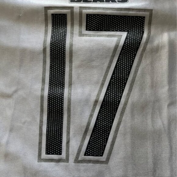 Chicago Bears NFL Team Apparel Jersey Size Kids Girls M 7/8 NWOT White - Picture 4 of 8